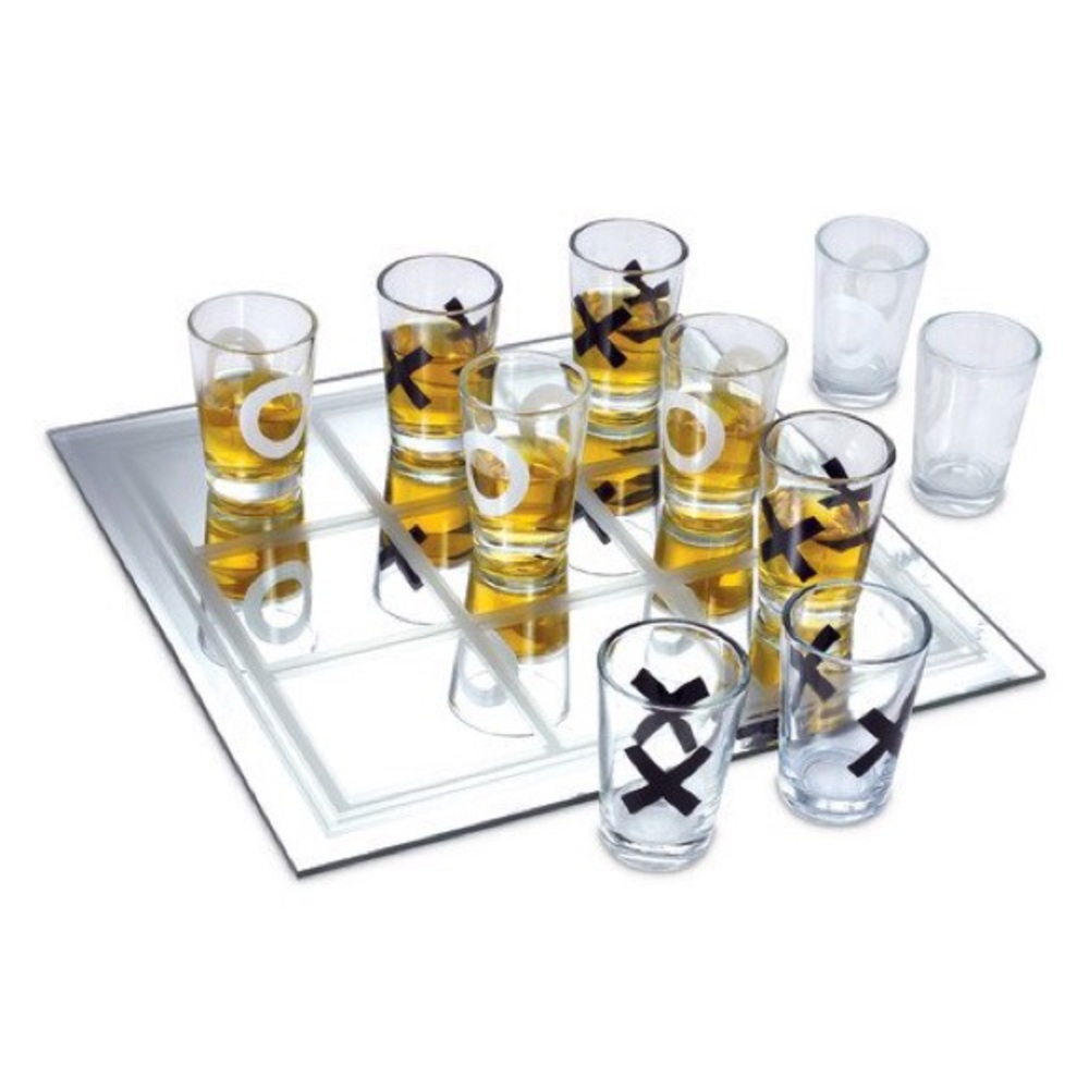 New Adult Shot Glass Tic Tac Toe Game by KOVOT